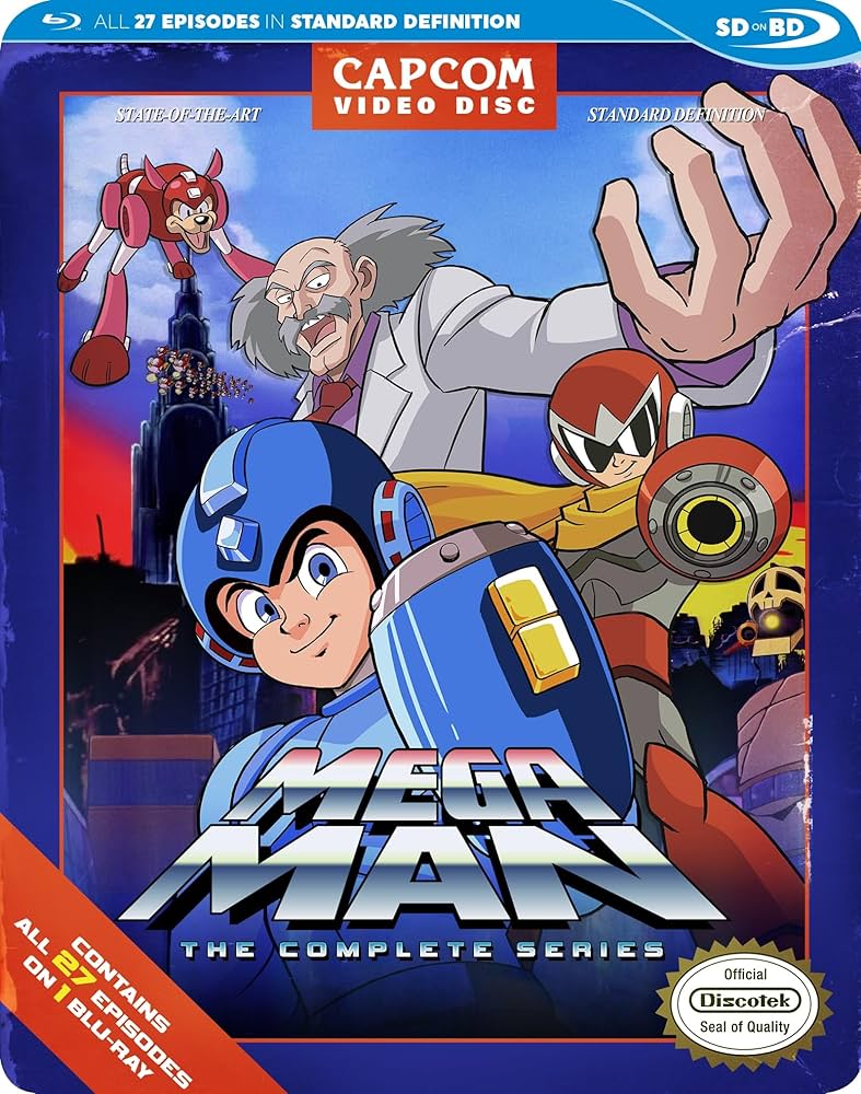 ロックマンUSA Mega Man 1994 TV 完全版DVD (北米版) ロックマンUSA Mega Man 1994 TV 完全版DVD (北米版)